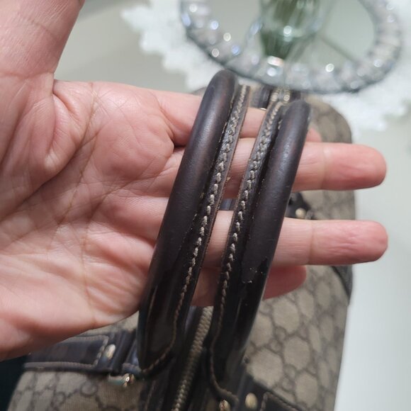 GUCCI BOSTON HANDBAG - Picture 14 of 17